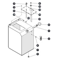 Hydraulic Oil Tank for Skyjack SJ6832 (B200000001 - B200999999) RT Scissor Lift