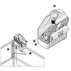 Labels - Platform Control Box for Skyjack SJ6832 (B200000001 - B200999999) RT Scissor Lift