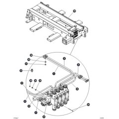 Outrigger Hydraulics for Skyjack SJ6832 (B200000001 - B200999999) RT Scissor Lift