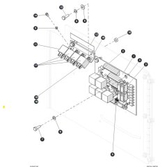 Outrigger PC Board for Skyjack SJ6832 (B200000001 - B200999999) RT Scissor Lift