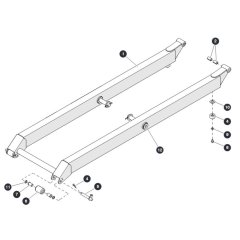 Scissor Level 1 Outside for Skyjack SJ6832 (B200000001 - B200999999) RT Scissor Lift