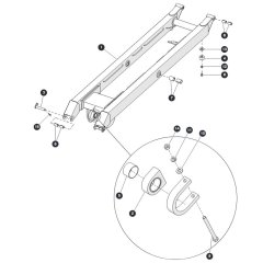 Scissor Level 1 Inside for Skyjack SJ6832 (B200000001 - B200999999) RT Scissor Lift