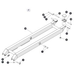 Scissor Level 5 Inside for Skyjack SJ6832 (B200000001 - B200999999) RT Scissor Lift