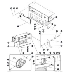 Electrical Cabinet for Skyjack SJ6832 RTE (B201000001 - B201999999) RT Scissor Lift
