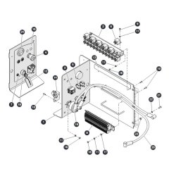 Electrical Panel for Skyjack SJ6832 RTE (B201000001 - B201999999) RT Scissor Lift