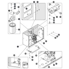 Hydraulic Cabinet for Skyjack SJ6832 RTE (B201000001 - B201999999) RT Scissor Lift