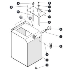 Hydraulic Oil Tank for Skyjack SJ6832 RTE (B201000001 - B201999999) RT Scissor Lift
