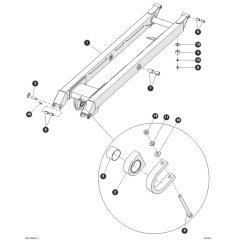 Scissor Level 1 Inside for Skyjack SJ6832 RTE (B201000001 - B201999999) RT Scissor Lift