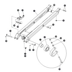 Scissor Level 3 Inside for Skyjack SJ6832 RTE (B201000001 - B201999999) RT Scissor Lift