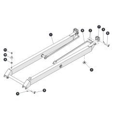 Scissor Level 5 Outside for Skyjack SJ6832 RTE (B201000001 - B201999999) RT Scissor Lift