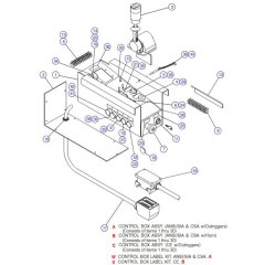 Control Box (With Outrigger Option) for Skyjack SJ8831 RT Scissor Lift