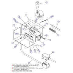 Control Box (Without Outrigger Option) for Skyjack SJ8831 RT Scissor Lift