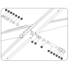 Centre Pin for Skyjack SJ9233 RT Scissor Lift