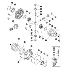 Differential Rear Axle for Skyjack SJ9233 RT Scissor Lift