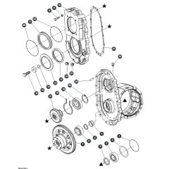 Gear Box - Rear Axle for Skyjack SJ9233 RT Scissor Lift