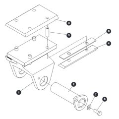 Upper Slider for Skyjack SJ9233 RT Scissor Lift