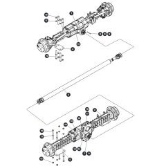 Axles for Skyjack SJ9243 RT Scissor Lift
