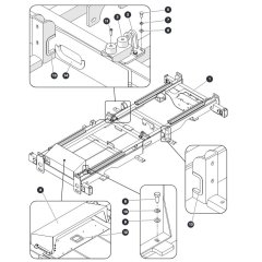 Chassis for Skyjack SJ9243 RT Scissor Lift