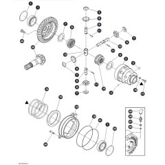 Differential - Rear Axle for Skyjack SJ9243 RT Scissor Lift