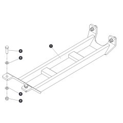 Drive Shaft Guard for Skyjack SJ9243 RT Scissor Lift