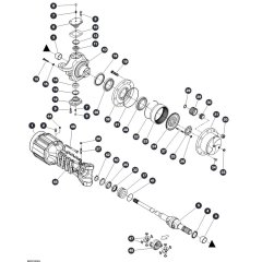 Hub Reduction - Front Axle for Skyjack SJ9243 RT Scissor Lift