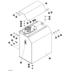 Hydraulic Tank for Skyjack SJ9243 RT Scissor Lift