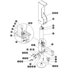 Outriggers for Skyjack SJ9243 RT Scissor Lift