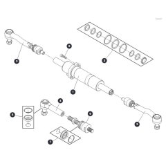 Steering - Front Axle for Skyjack SJ9243 RT Scissor Lift