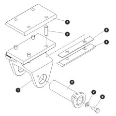 Upper Slider for Skyjack SJ9243 RT Scissor Lift