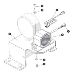 White Noise Alarm for Skyjack SJ9243 RT Scissor Lift