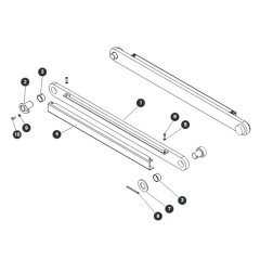 Centering Bar - Top for Skyjack SJ9253 RT Scissor Lift