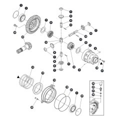 Differential - Rear Axle for Skyjack SJ9253 RT Scissor Lift