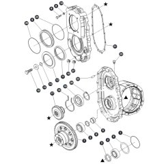 Gear Box - Rear Axle for Skyjack SJ9253 RT Scissor Lift