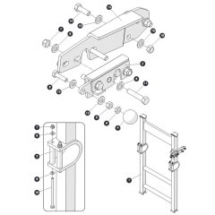 Maintenance Stand - Top for Skyjack SJ9253 RT Scissor Lift