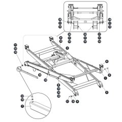 Scissor Level Top  for Skyjack SJ9253 RT Scissor Lift