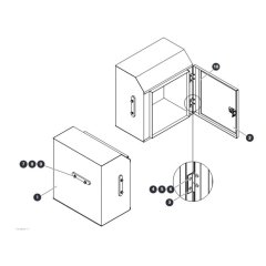Storage Box for Skyjack SJ9253 RT Scissor Lift