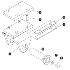 Upper Slider for Skyjack SJ9253 RT Scissor Lift