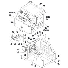 Base Control Box for Skyjack SJ9664 RT Scissor Lift