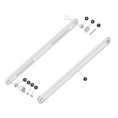 Centering Link for Skyjack SJ9664 RT Scissor Lift