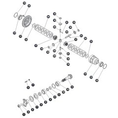 Differential - Front Axle for Skyjack SJ9664 RT Scissor Lift