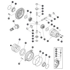 Differential - Rear Axle for Skyjack SJ9664 RT Scissor Lift