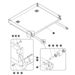 Extension Deck Platform for Skyjack SJ9664 RT Scissor Lift