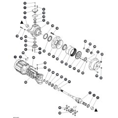 Hub Reduction - Front Axle for Skyjack SJ9664 RT Scissor Lift