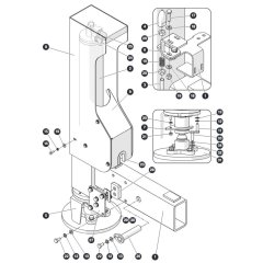 Outriggers for Skyjack SJ9664 RT Scissor Lift