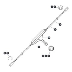 Platform Harness for Skyjack SJ9664 RT Scissor Lift