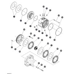 Brakes - Rear Axle for Skyjack SJ9664 RT Scissor Lift
