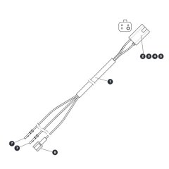 Scissor Harness for Skyjack SJ9664 RT Scissor Lift
