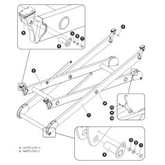 Scissor Level Top for Skyjack SJ9664 RT Scissor Lift