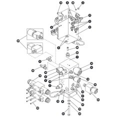Main Manifold for Skyjack SJIII 3215 (10000996 - 10999999) DC Scissor Lift