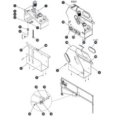 Platform Control Console for Skyjack SJIII 3215 (10000996 - 10999999) DC Scissor Lift